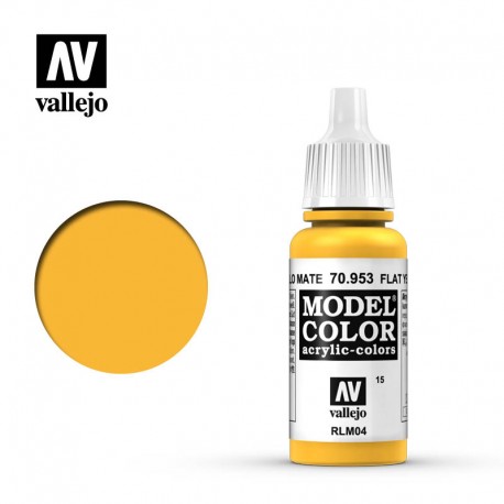 Vallejo Model Color 70.953 Flat Yellow (015)