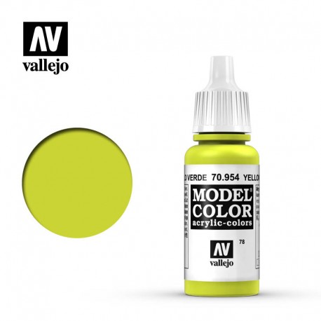 Vallejo Model Color 70.954 Yellow Green (078)