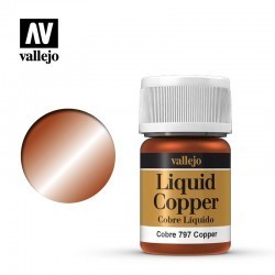 Vallejo Liquid Gold 70.797 Copper (Alcohol Based) 35ml (218)