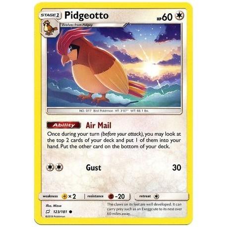 Pidgeotto (TU123/181) [NM]