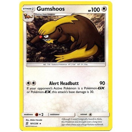 Gumshoos (UM181/236) [NM]