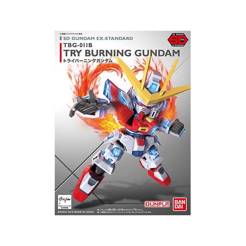 SD Gundam EX-Standard 011 Try Burning Gundam