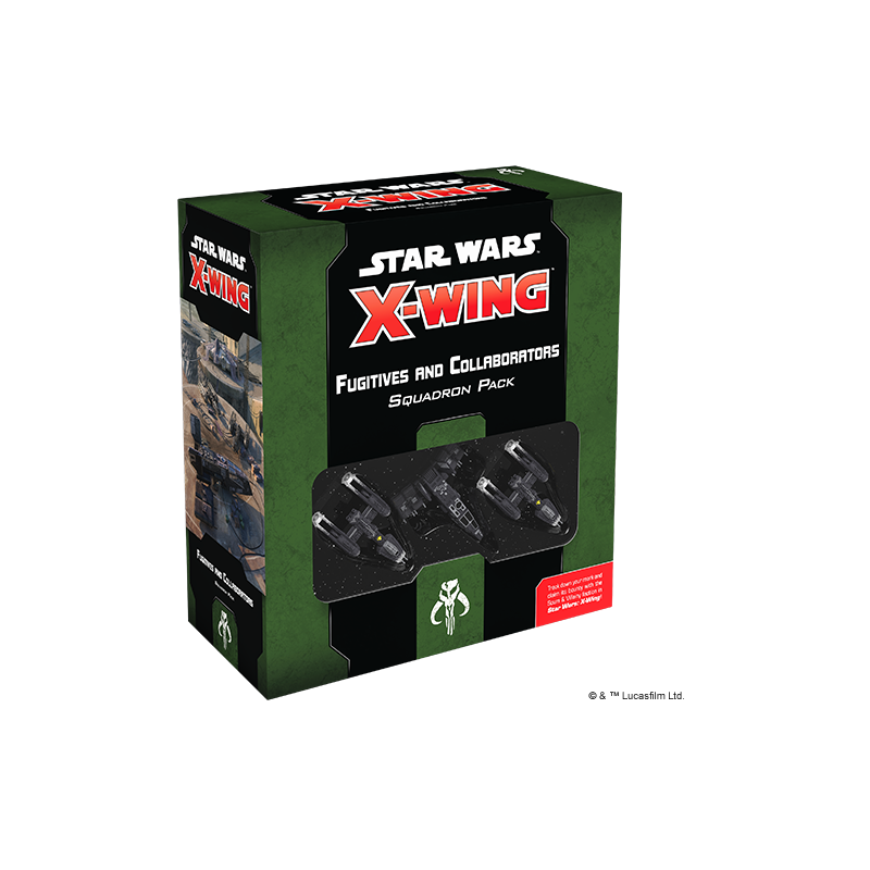 Star Wars: X-Wing 2nd - Fugitives and Collaborators Squadron Pack (przedsprzedaż)