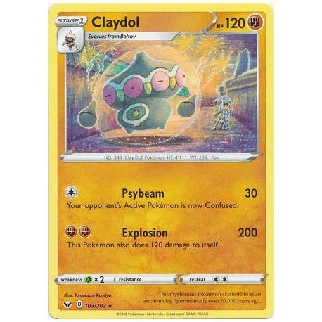 Claydol (SS103/202) [NM]