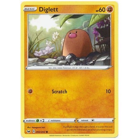 Diglett (SS92/202) [NM]