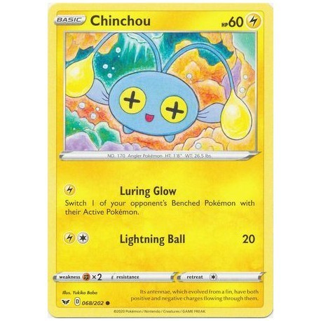 Chinchou (SS68/202) [NM]