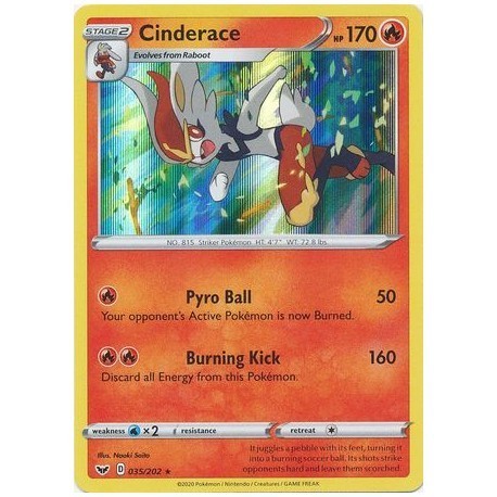 Cinderace (SS35/202) [NM/H]