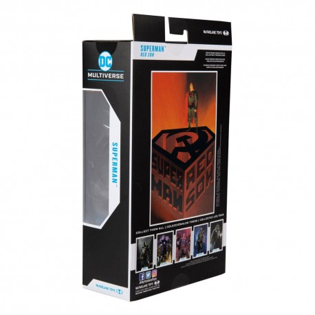 DC Multiverse Action Figure Superman: Red Son 18 cm