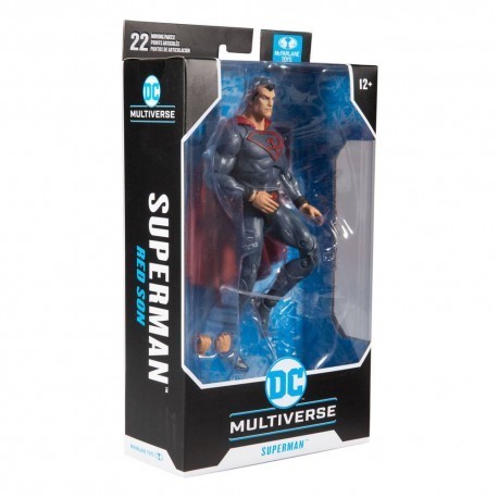 DC Multiverse Action Figure Superman: Red Son 18 cm