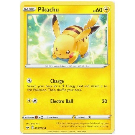 Pikachu (SS65/202) [NM]