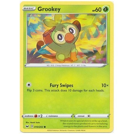 Grookey (SS10/202) [NM]