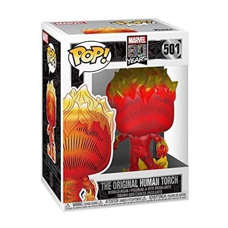 POP! Marvel 80 Years - Human Torch (501)