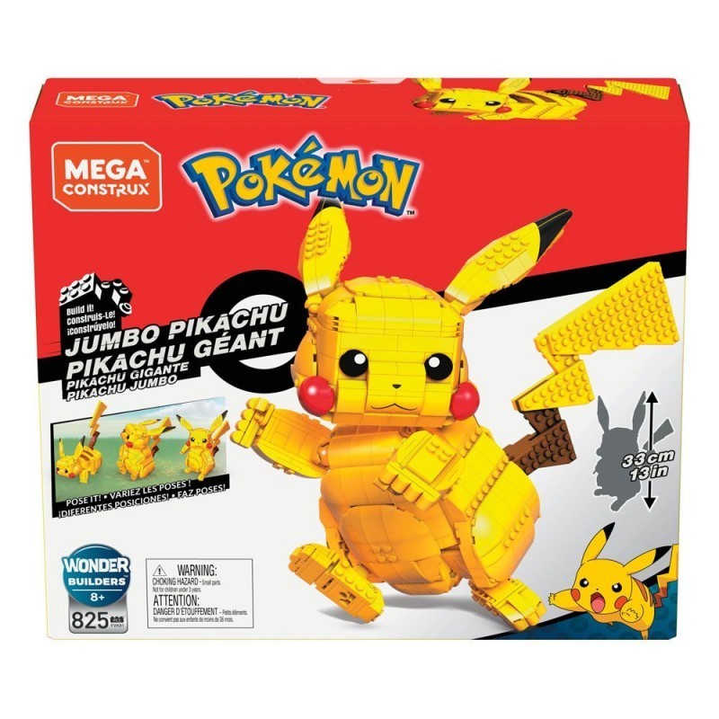 Mega Construx - Pokémon Jumbo Pikachu 33 cm