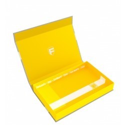 Feldherr - Magnetic Box yellow with 25 mm pick and pluck foam