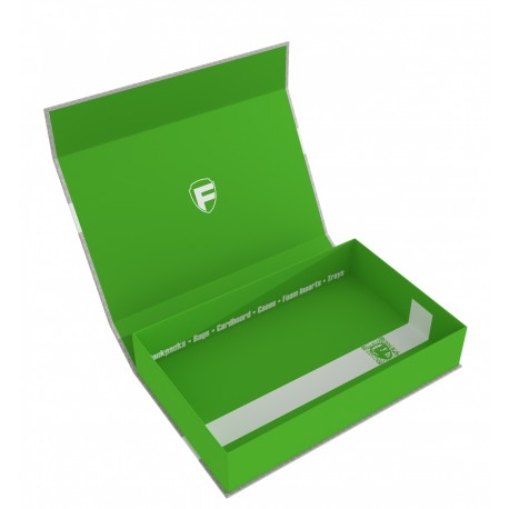 Feldherr - Magnetic Box green with 40 mm pick and pluck foam