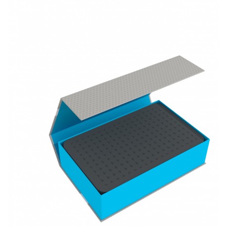 Feldherr - Magnetic Box blue with 60 mm pick and pluck foam