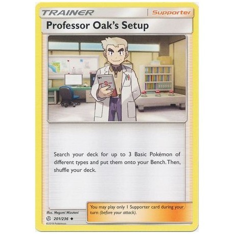 Professor Oak's Setup (CE201/236) [NM]