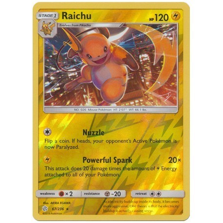 Raichu (CE67/236) [NM/RH]