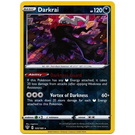 Darkrai (DA105/189) [NM/RH]