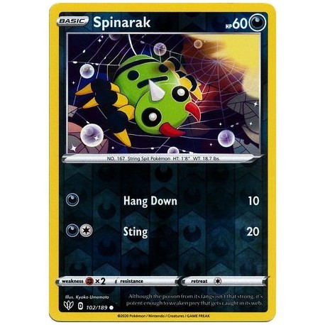 Spinarak (DA102/189) [NM/RH]