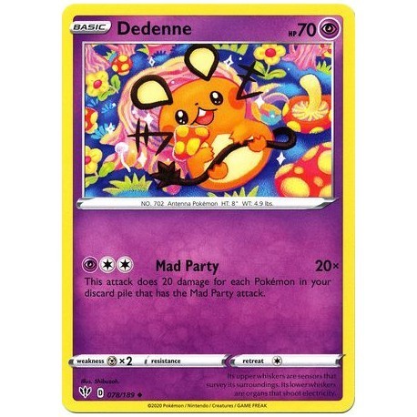 Dedenne (DA78/189) [NM/RH]