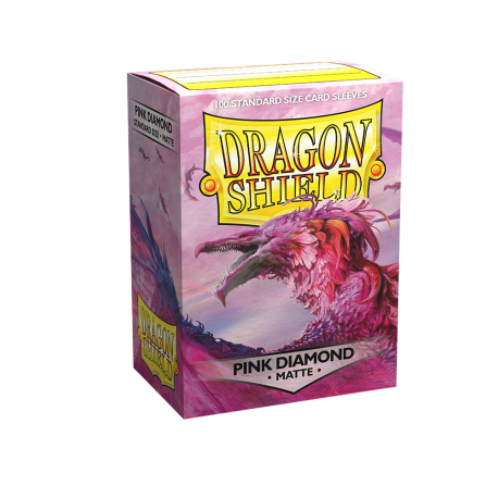 Dragon Shield - Standard Sleeves - Pink Diamond (100szt.)