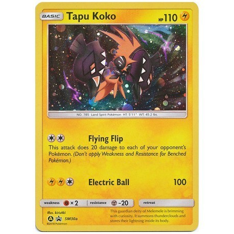 Tapu Koko (SM30a) [EX/H]