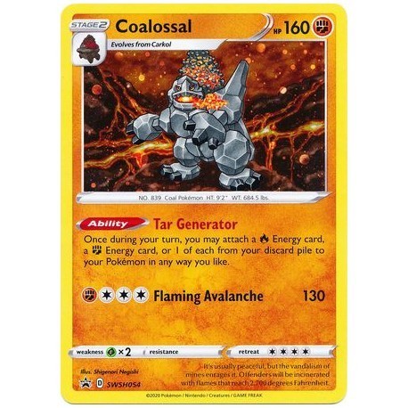 Coalossal (SWSH054) [EX/H]