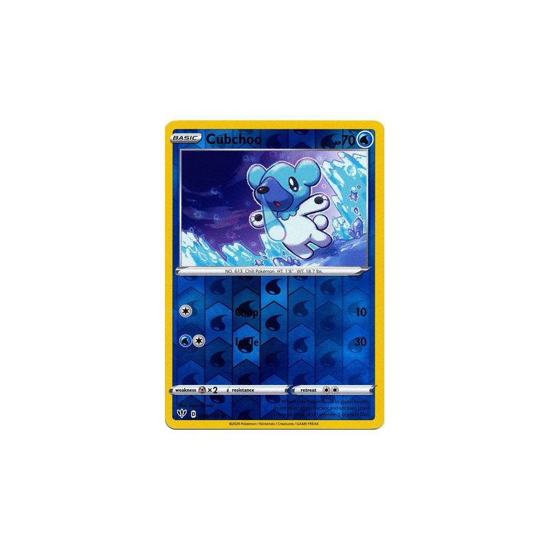 Cubchoo (DA48/189) [EX/RH]