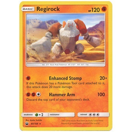 Regirock (CS80/168) [NM]