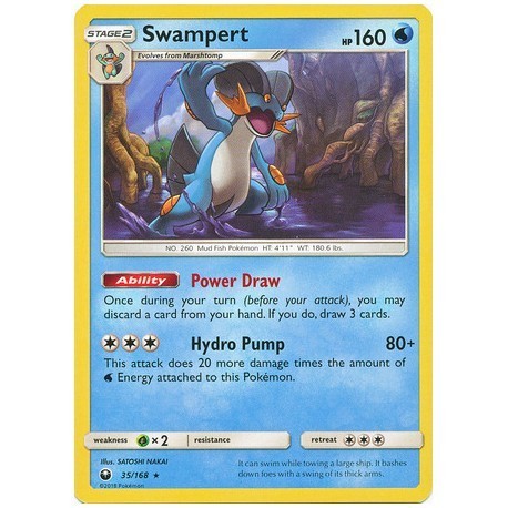 Swampert (CS35/168) [NM]