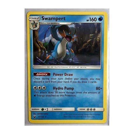 Swampert (CS35/168) [NM/H]