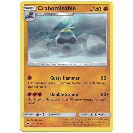 Crabominable (BS74/147) [NM]