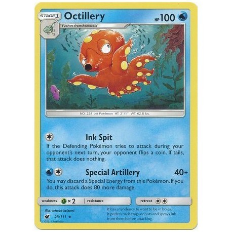 octillery evolution chart