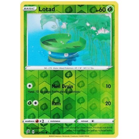 Lotad (RC7/192) [NM/RH]