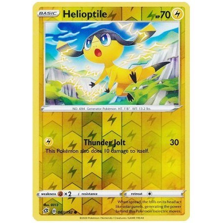 Helioptile (RC63/192) [EX/RH]