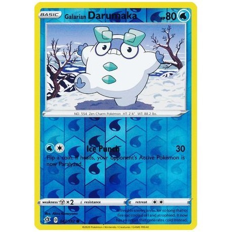 Galarian Darumaka (RC47/192) [EX/RH]