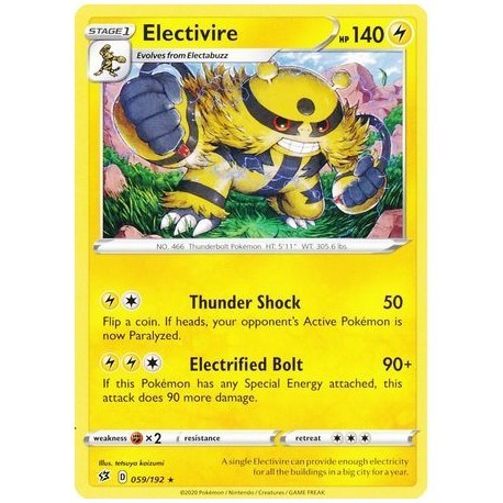 Electivire (RC59/192) [NM]