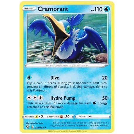 Cramorant (RC51/192) [NM]