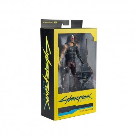 Cyberpunk 2077 Figurka Johnny Silverhand z torbą 18 cm