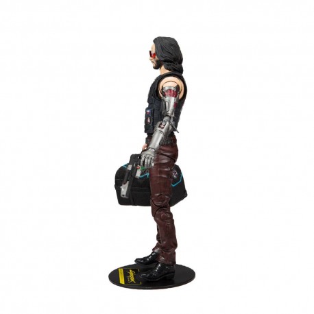 Cyberpunk 2077 Figurka Johnny Silverhand z torbą 18 cm