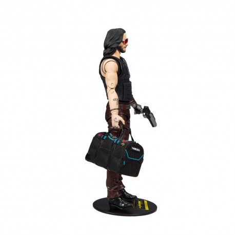 Cyberpunk 2077 Figurka Johnny Silverhand z torbą 18 cm