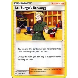 Lt. Surge's Strategy (UB178/214) [NM]