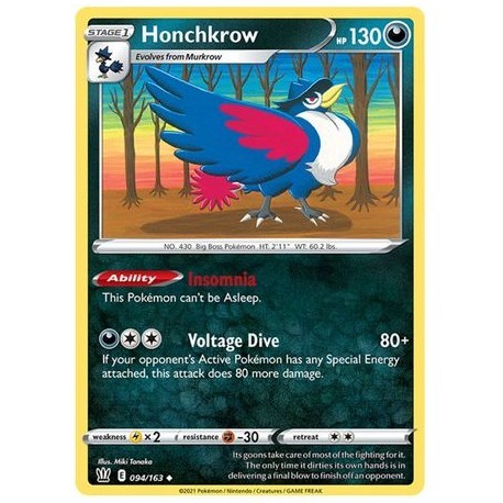 Honchkrow (BS94/163) [NM]