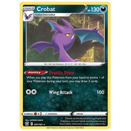 Crobat (BS91/163) [NM/H]