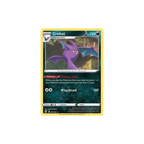 Crobat (BS91/163) [NM]