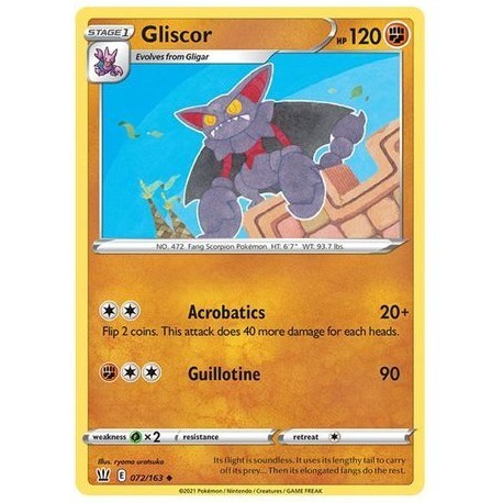 Gliscor (BS72/163) [NM]