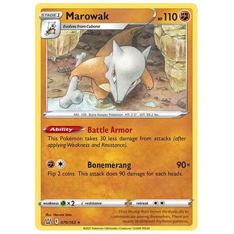 Marowak (BS70/163) [NM]