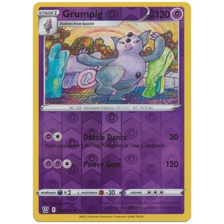 Grumpig (BS56/163) [NM/RH]