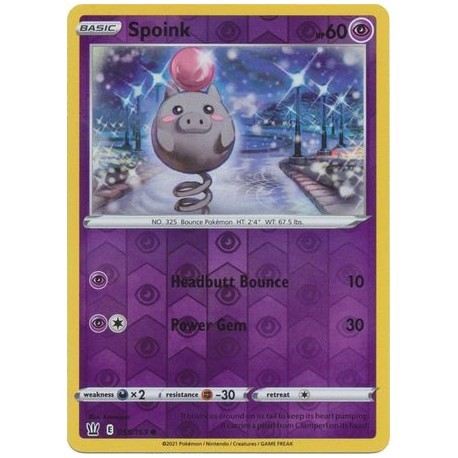 Spoink (BS55/163) [NM/RH]